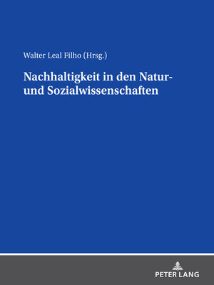 cover image of Nachhaltigkeit in den Natur- und Sozialwissenschaften